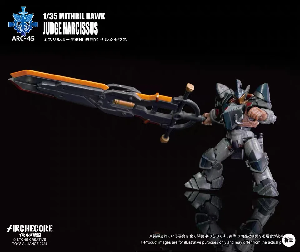 Фото 【H6CM】Toys Alliance ARCHECORE ARC-45 MITHRIL HAWK JUDGE NARCISSUS 1/35 Фигурка №4