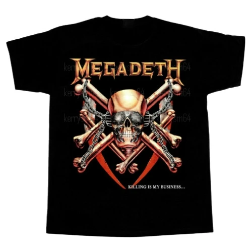 MEGADETH_KILLIwbr NG-это мой бизнес новая черная футболка с коротким рукавом размер S-5XL