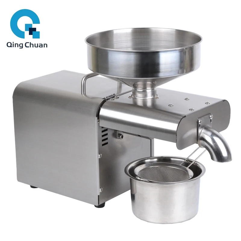 Пресс для масла X3 холодная домашняя соковыжималка семян арахиса нержавеющая