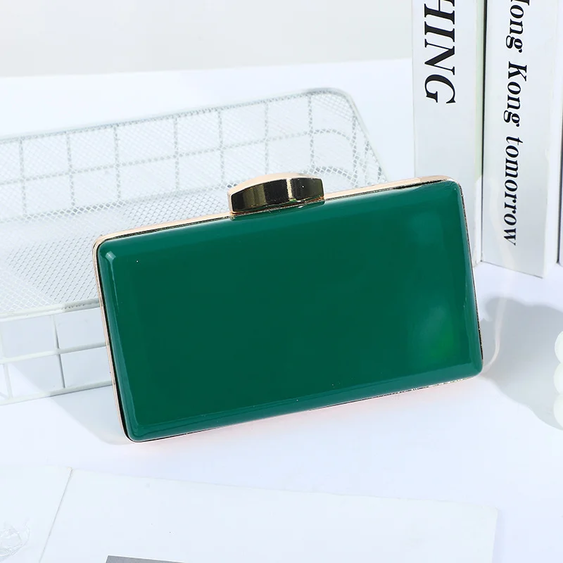 

2023 New Women Leather Evening Bags Banquet Clutch Purse Chain Wedding Dinner Wallets Shoulder Bags Drop Shipping