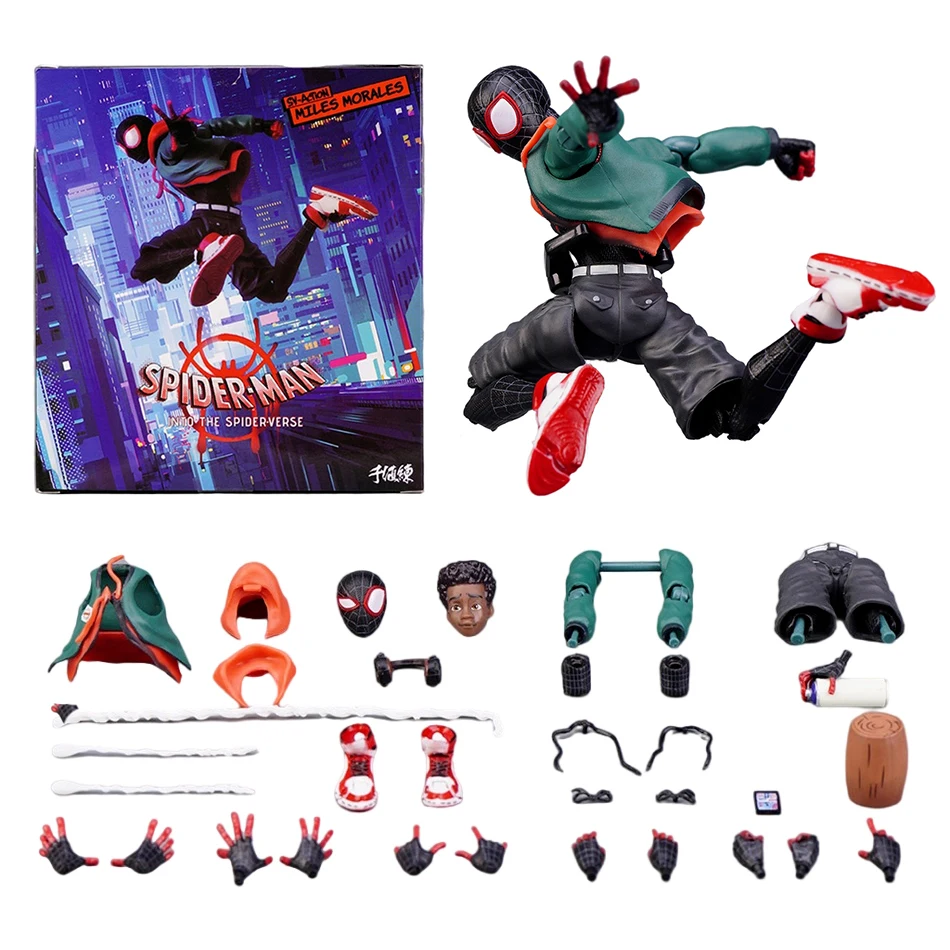 Фигурки героев Marvel Sv, фигурки персонажей мультфильма «таинга Человека-паука», фигурки Питера милса, аниме игрушки