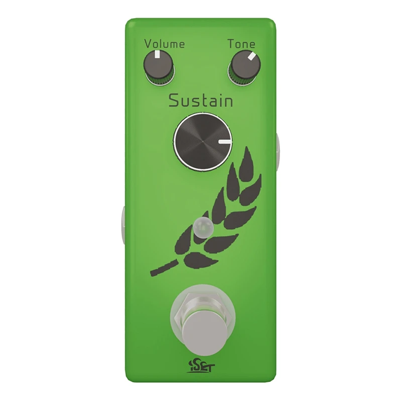 

ISET Fuzz Pedal Analog Wheat Fuzz Effect For Electric Guitar Bass True Bypass