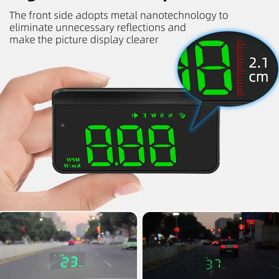 Автомобильный дисплей M1 на лобовое стекло универсальная двойная система прибор