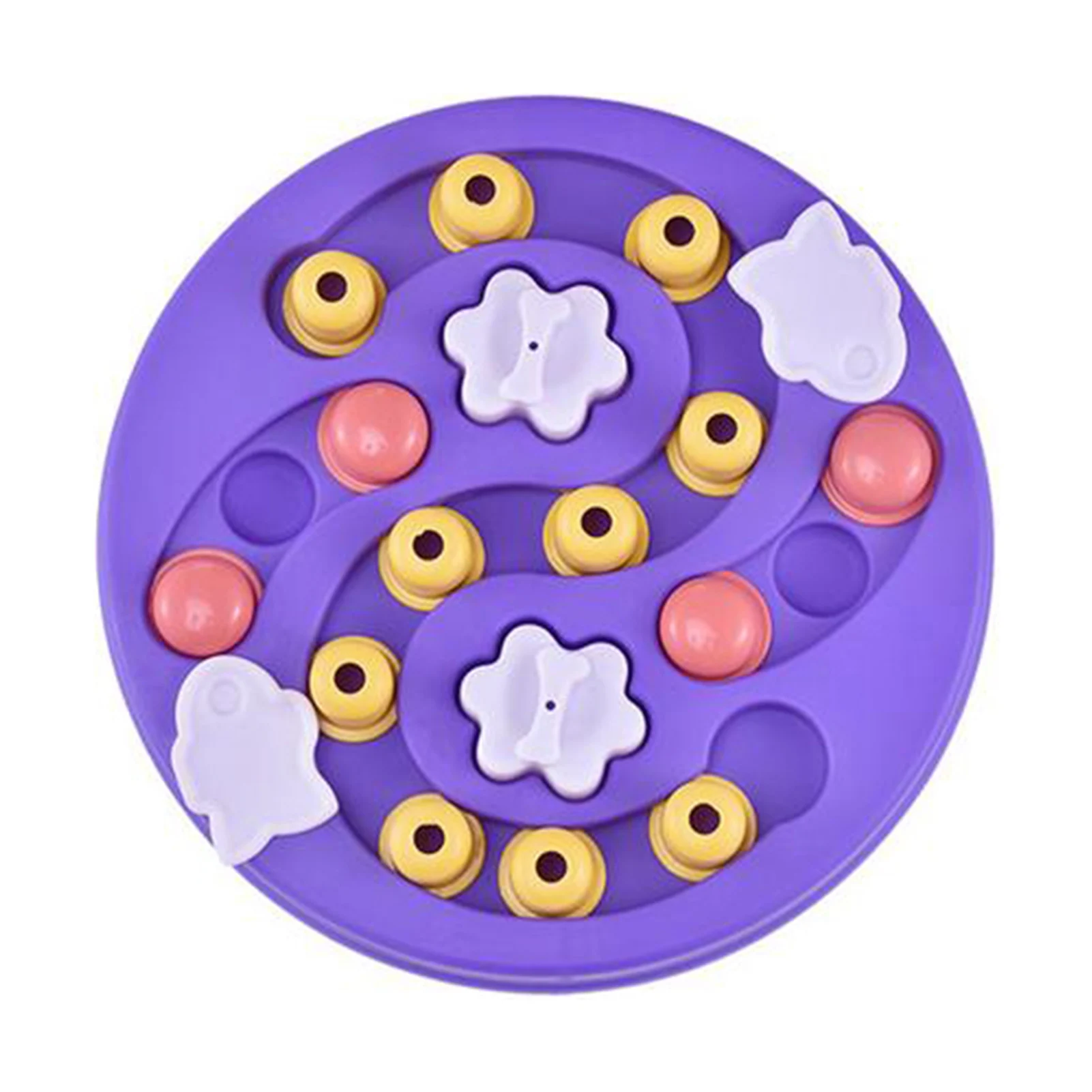 

Игрушки-головоломки для собак, пазл для собак, лечение собак, дозатор для обучения, медленное кормление, интерактивные игрушки для собак, дл...