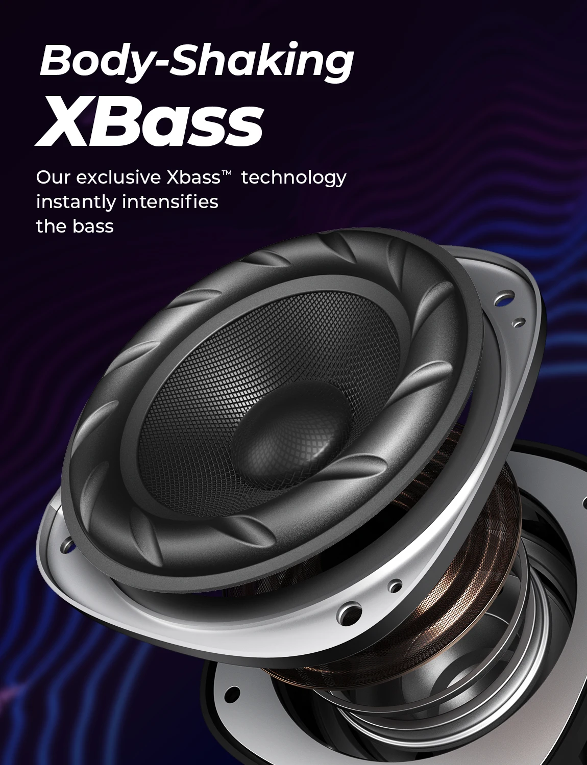 Tribit StormBox Pro Встроенный стереодинамик XBass Беспроводной динамик с