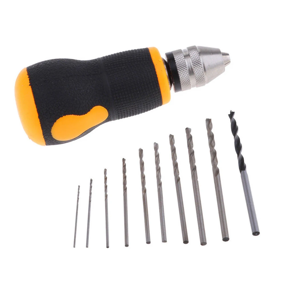 

Crafts Making Portable Twist Bit Woodworking Hand Tool Drill Set DIY Efficient High Precision Powerful Carbon Steel Anti Slip