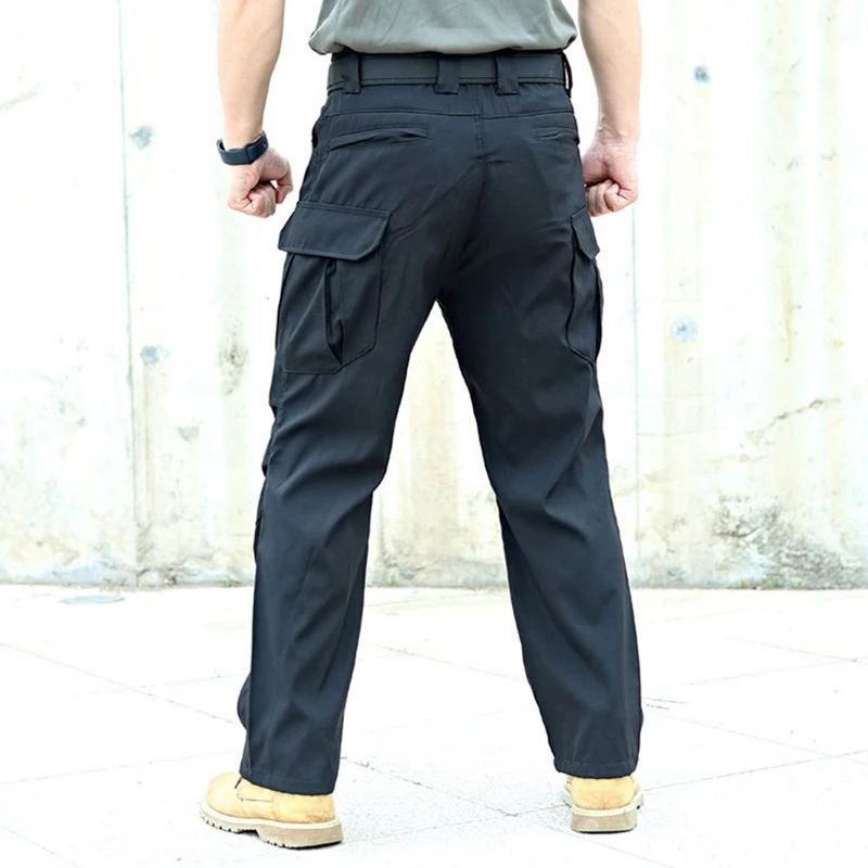 

Man Tactical Pants Breathable Multi-Pocket Men's Cargo Pants Casual Outdoor Hiking Fishing Joggers Work Trousers Male Long Pant