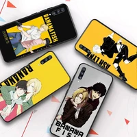 banana fish anime phone case for samsung a51 a30s a52 a71 a12 for huawei honor 10i for oppo vivo y11 cover