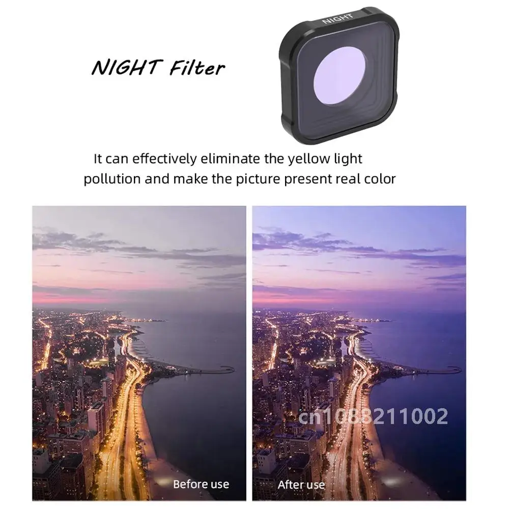 Go Pro Mcuv Cpl Nd8 Nd16 Nd32 Поляризационный фильтр Стеклянные Nd 15X Макрозвездные фильтры