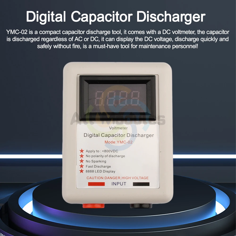

Sparkpen Battery Capacitor Discharge Pen Discharger Protection Electrician Quick Discharge Voltage Tester Tool for Electronic