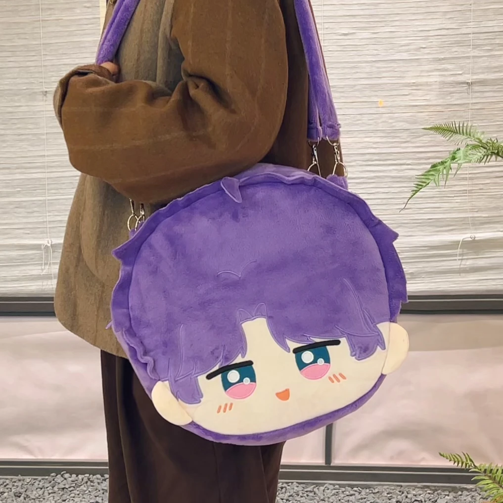 Прозрачный рюкзак на молнии с большим ртом для косплея рафайеля из игры аниме Love