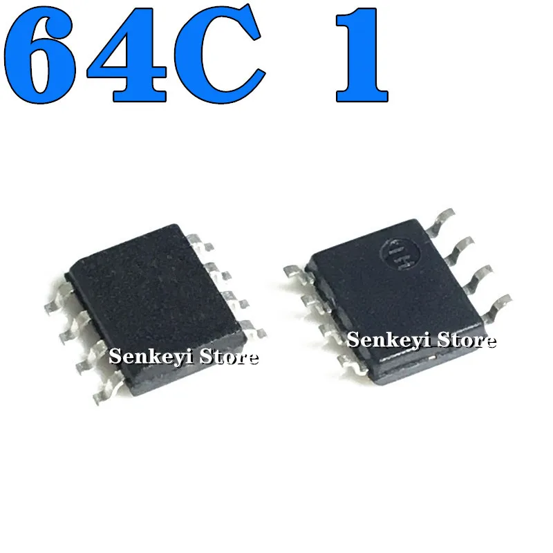 Новый оригинальный AT24C64 AT24C64CN-SH-T 64C 64C1 SMD SOP8 (версия C)