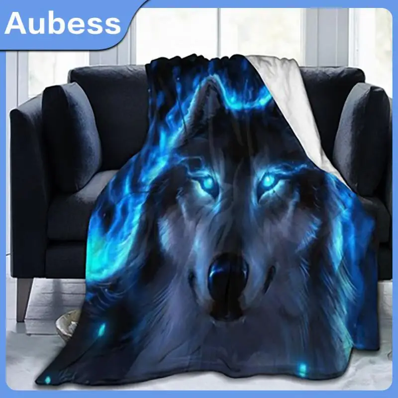 

Digital Printing Sofa Blanket Polyester Bedroom Blanket Skin-friendly Plush Blanket Double-sided Flannel Home Textiles Flannel