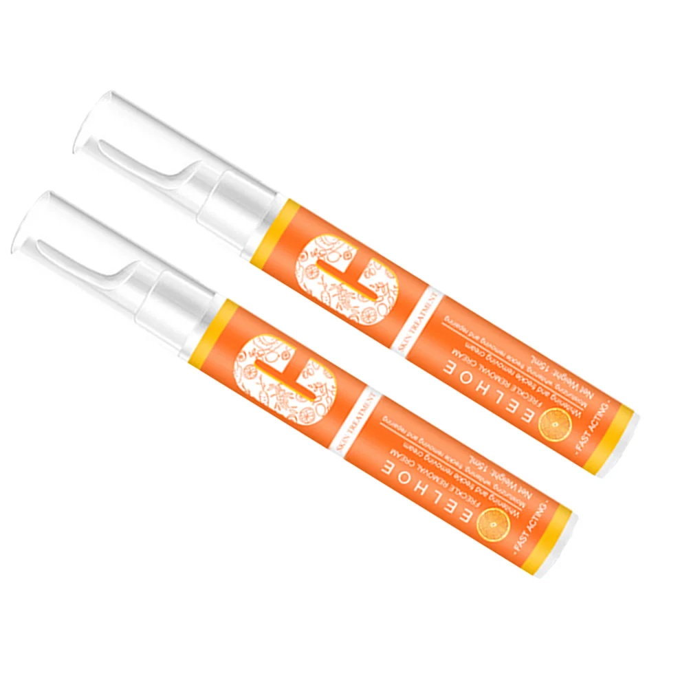 

2Pcs Cream Whitening Freckle Pens Bleaching Melanin Pens for Face Girl Freckle