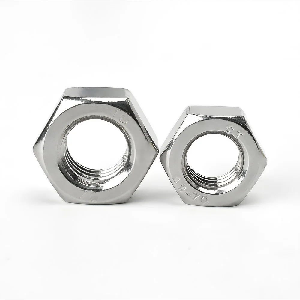 

Медные шестигранные гайки M2 M2.5 M3 M3.5 M4 M5 M6 M8 M10 M12 M14 M16 M18 M20 M22 M24 Шестигранная гайка 304 Нержавеющая сталь DIN934 Метрическая