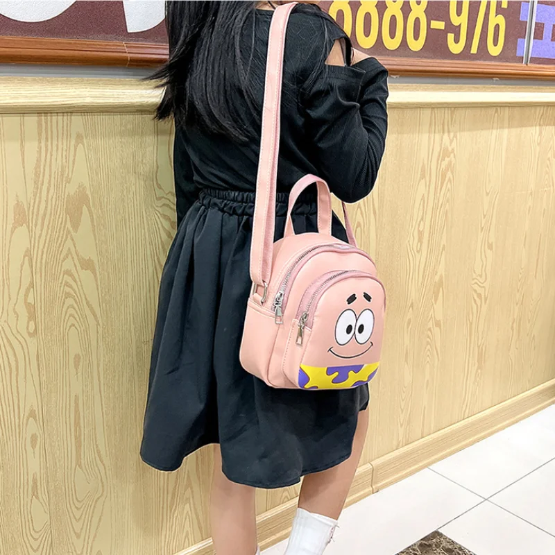 Наплечная Сумка Губка Боб сумка через плечо Патрик женская на молнии с