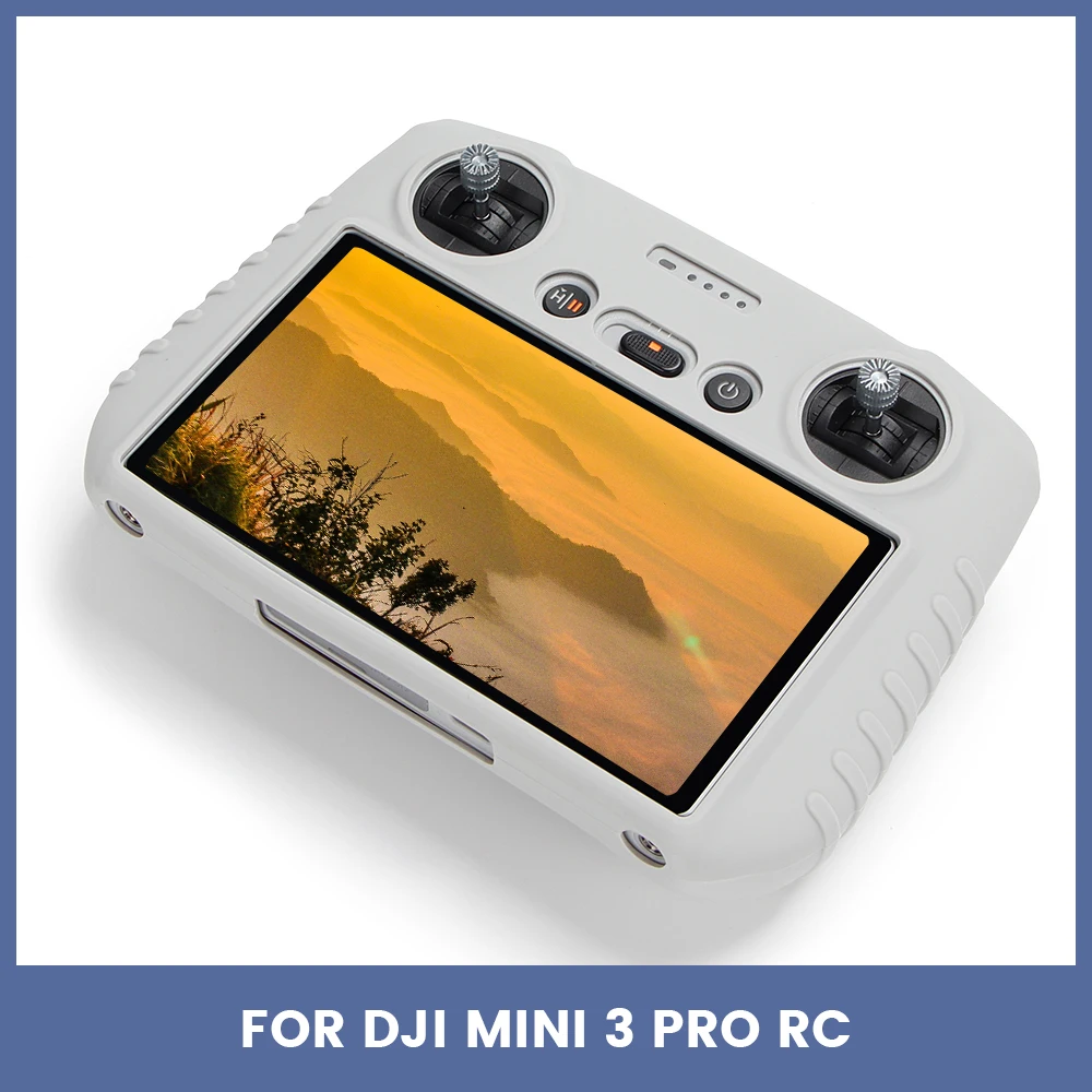 

Silicone Case for Mini 3 Pro Sleeve ScratchProof Protection Cover Sunshade For DJI RC /RC N1 Screen Remote Control Accessories