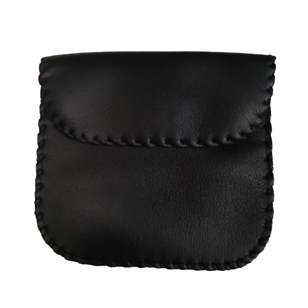 

1Pc Earphone Bag Black Portable Mini Cable Storage Bag for Flash Drive Cables