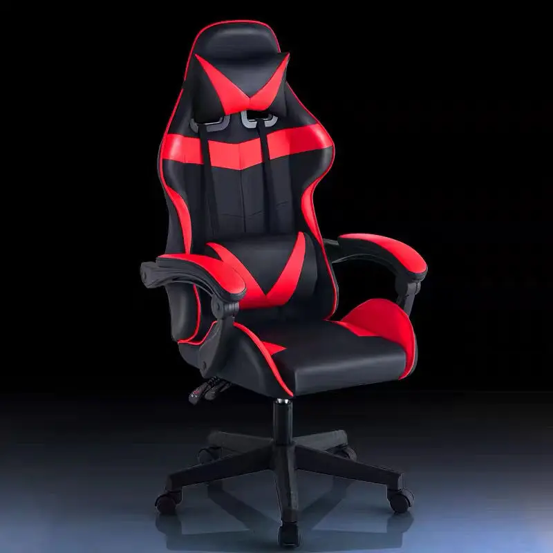 

Регулируемое многофункциональное кресло с откидной подъемной спинкой для общежития, игровое компьютерное офисное кресло, вращающееся кож...