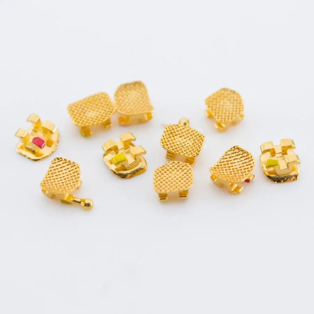 

SKYLUN Dental orthodontic Metal gold Brackets kits MBT ROTH Bracket kit