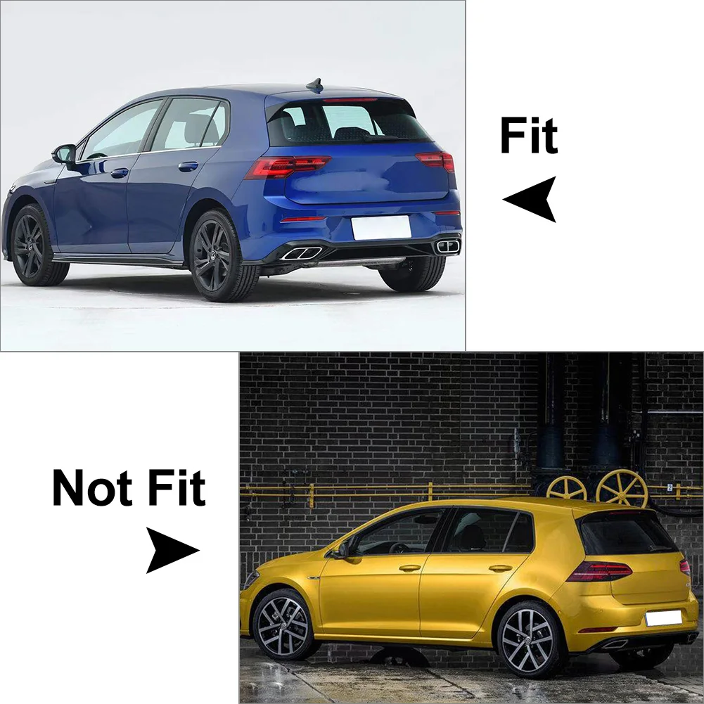 ​ Спойлер на заднее окно для VW Golf 8 2020-2021 накладка боковое крыло украшение 2 шт.