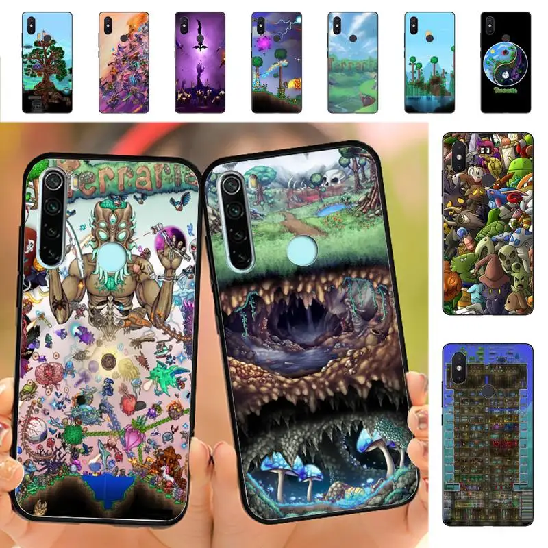 

Game Terraria Phone Case for Redmi Note 8 7 9 4 6 pro max T X 5A 3 10 lite pro