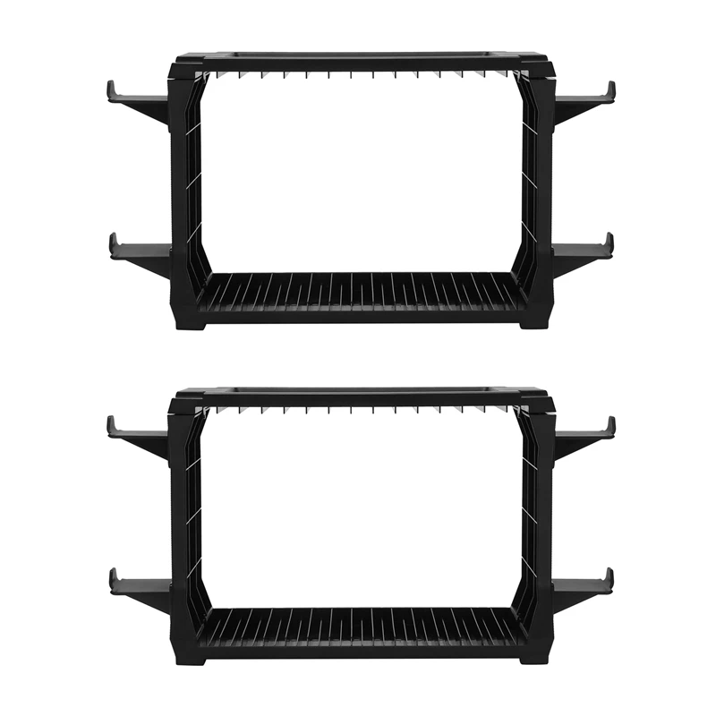 

2X Premium Game Storage Tower Stand, Holder Stores Games Or Disc Cases Storage Rack For Sony Playstation 5