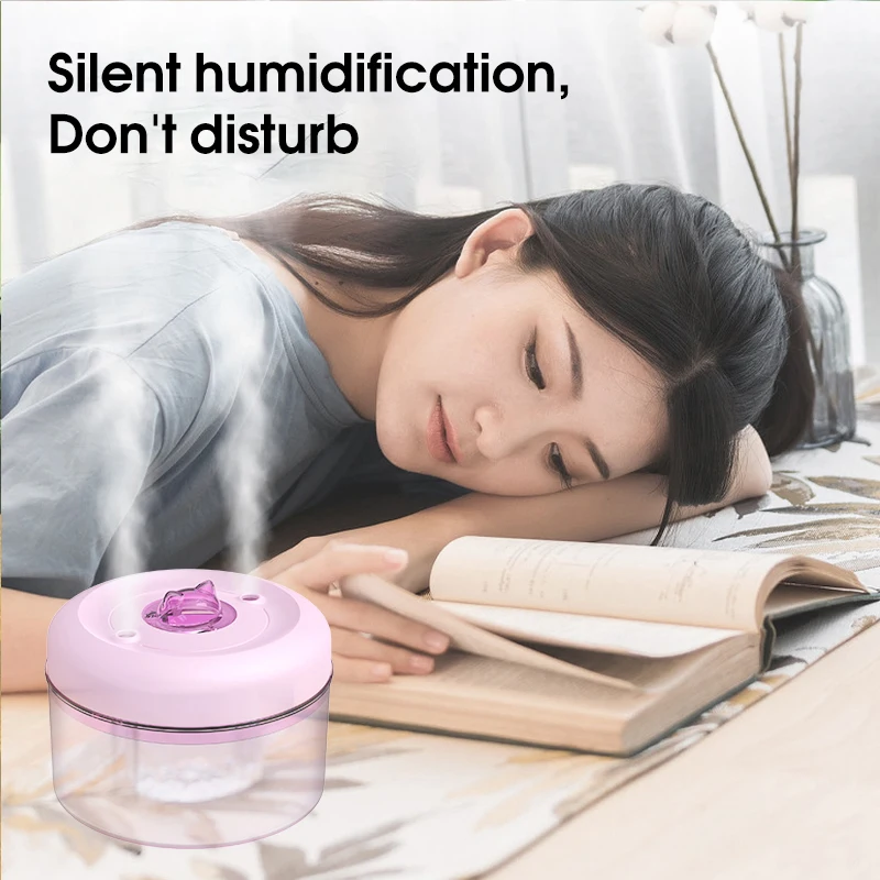 New creative USB water drop humidifier aromatherapy diffuser desktop home atomizer car convenient mute mini office enlarge