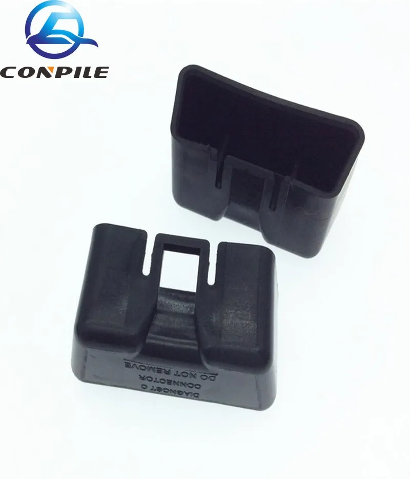 2pcs Car OBD2 interface OBDII dust cover DVR diagnosis 16pin plug clogging cap