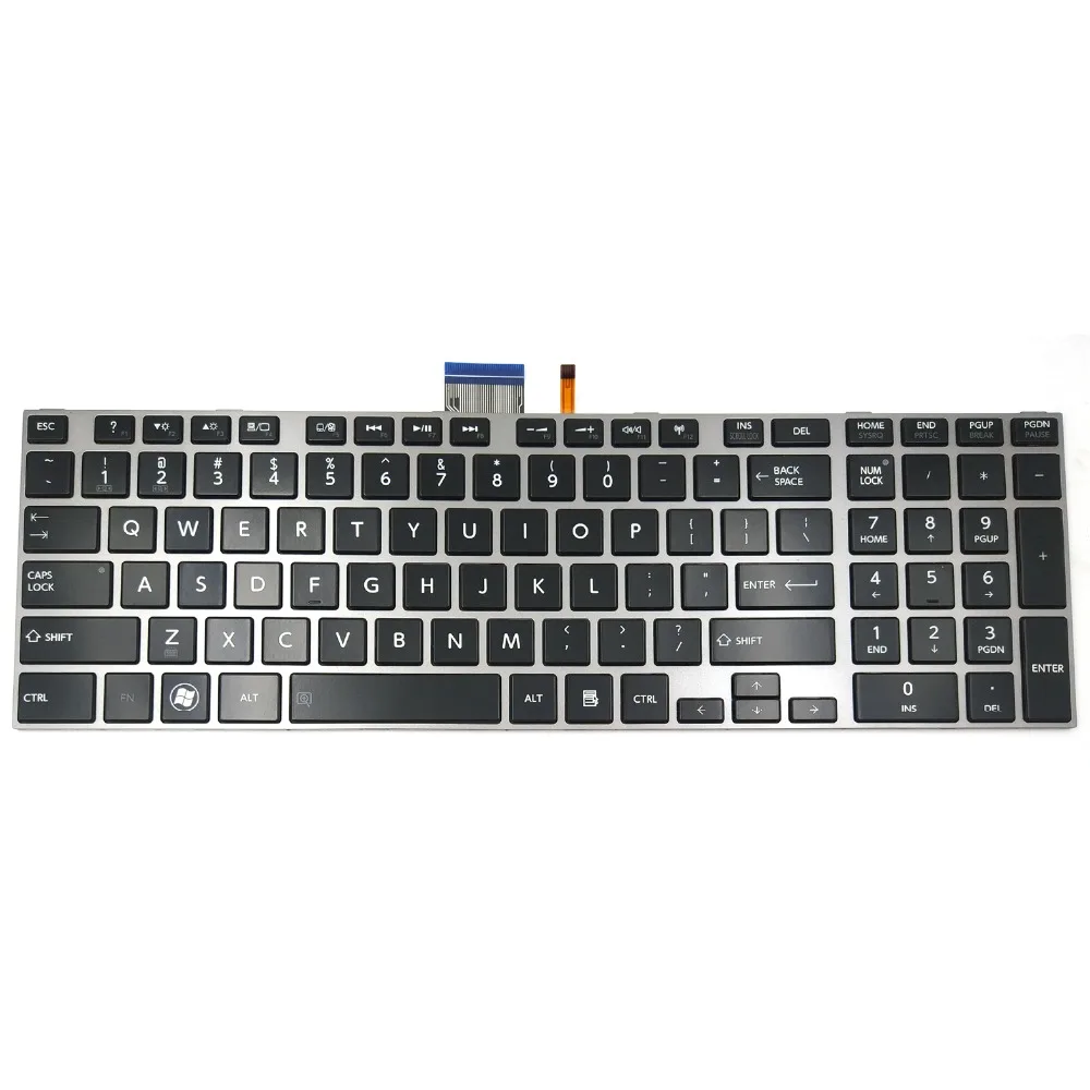 

New Laptop Keyboard for Toshiba Qosmio X870-13H X870-13L X870-13M X870-13Q X870-13T X870-13U X870-13V Series Black Backlit