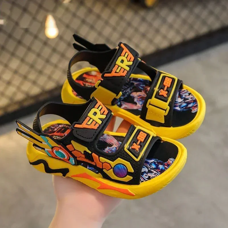 Сандалии для мальчиков Disney Детская летняя обувь босоножки малышей повседневные