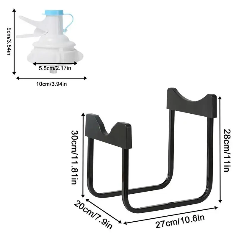 Подставка для бутылки с водой объемом 5 галлонов и диспенсер соплом подставка