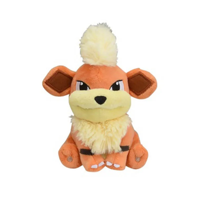 

Высококачественные оригинальные аниме игры Pokemon Fit Growlithe мягкая плюшевая игрушка кукла подарок для ребенка