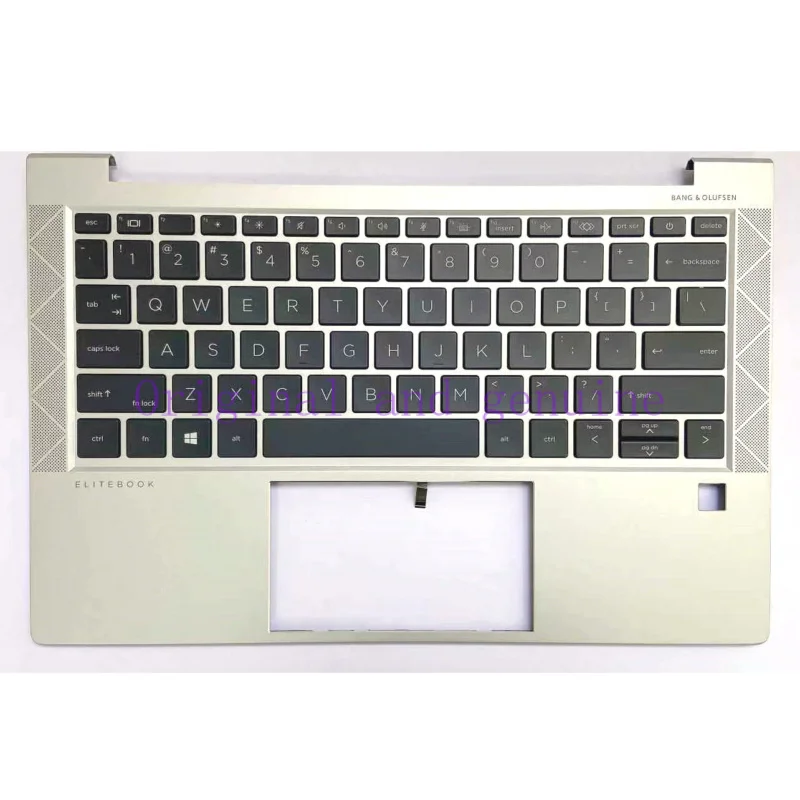 WYORESY New Palmerest Верхний чехол с подсветкой в США KB для HP EliteBook 830 835 735 G7 HSN-I37C