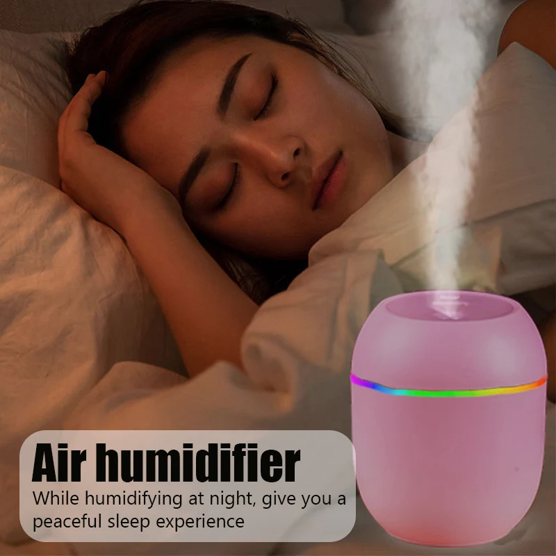 

Новинка USB портативный увлажнитель воздуха 250 мл диффузор эфирного масла 2 режима автоматическое выключение светодиодный светильник кой дл...