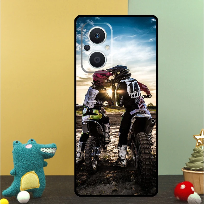 Фото Спортивный чехол для мотоцикла Moto Cross для OPPO Reno 11 F 13F 13 12 F 8T 7 8 10 Pro OPPO Find X8 X6 Pro X3 X5 Lite Cover Shell №3