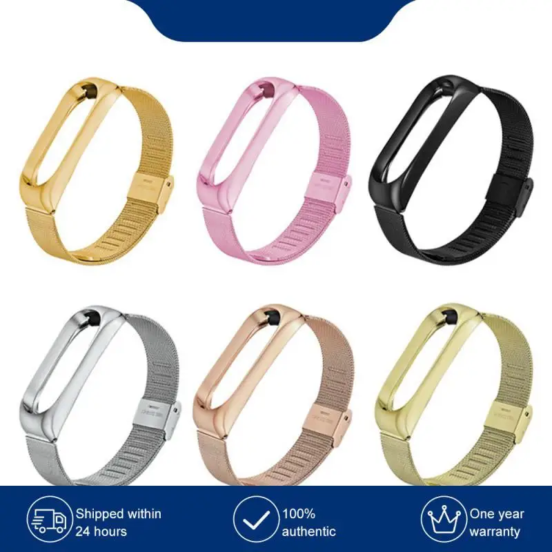 

New arrval Smart Watch Strap For M3 Millet Bracelet 3Nfc Wristband Replacement With Metal Buckle Milan Nice Strap Drop shipping