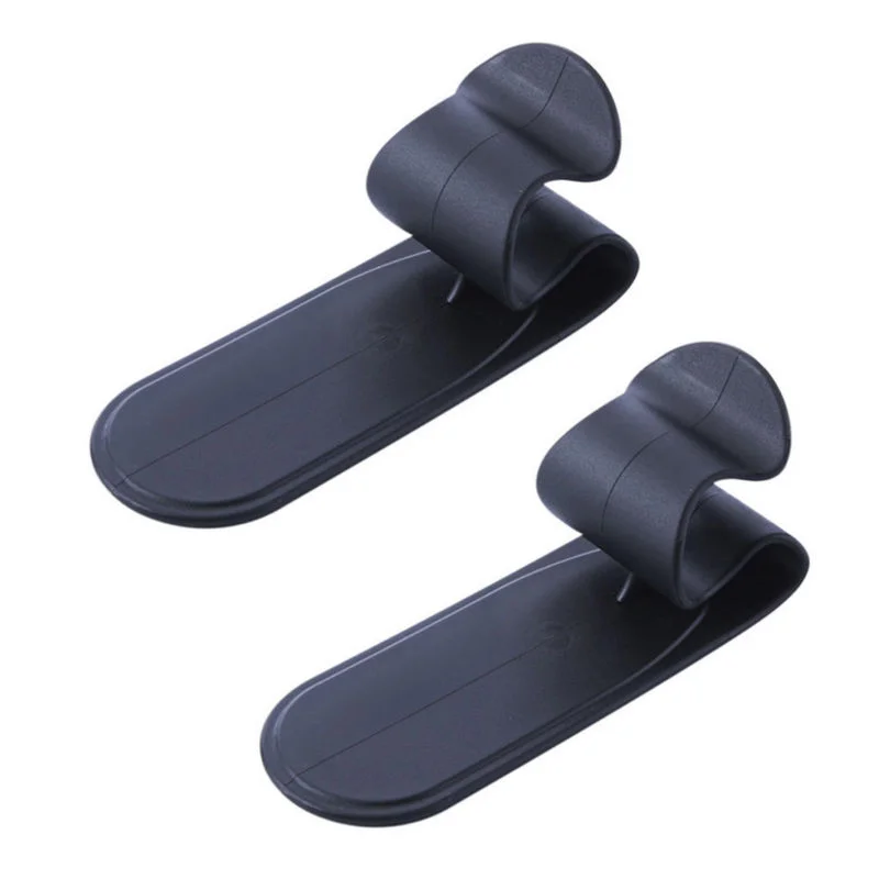 

Car Umbrella Hooks Hook Hanger Vehicle Headrest Plastic Clip Hangers Black Holder Fastener Trunk Adhesive Auto Storage
