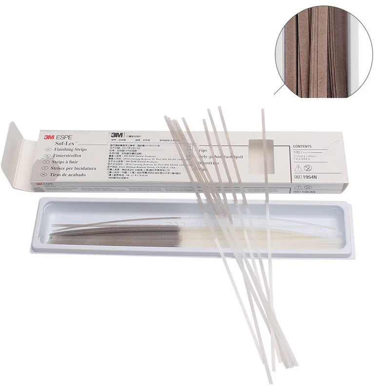 

New 3M Grinding Polishing System/ IPR Stripping System Dental Interproximal Reduction Orthodontic Polish Strip Teeth Whitening