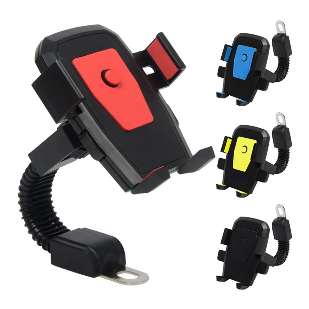 

Plastic Motorcycle Telephone Holder 360 Rotating ABS Scooter Motorbike Phone Holder Anti Slip Motorcycle Phone Holder for Huawei