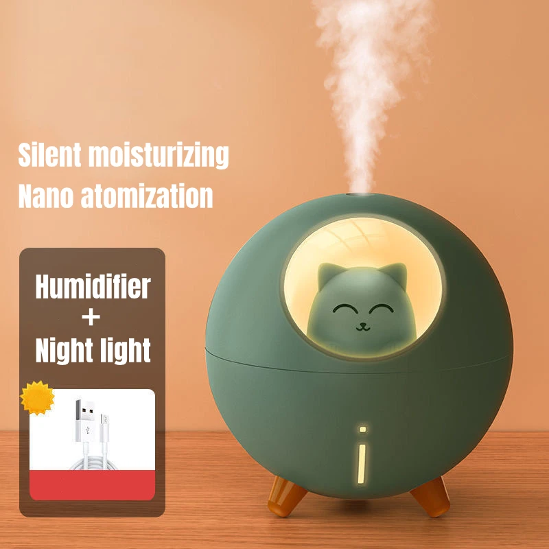 Ultrasonic Aroma Diffuser With Romantic Color Led Light Usb Mini Humidificador Diffusor Fogger