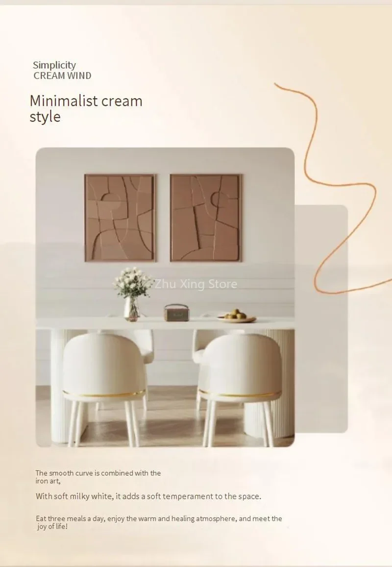 Роскошный современный обеденный стол Реплика роскошных деревенских