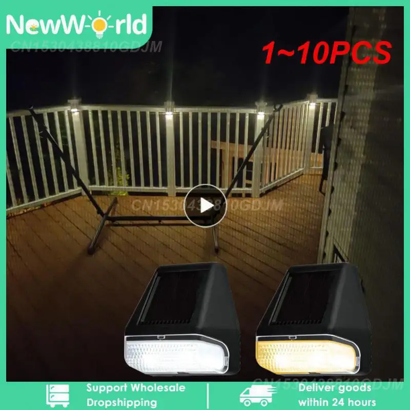 

1 ~ 10 шт., настенная лампа на солнечной батарее