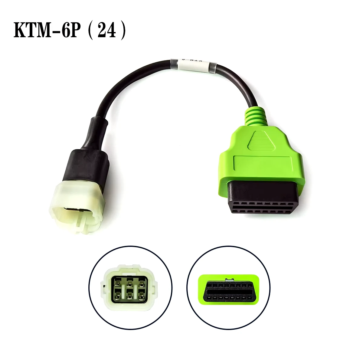 OBD2 KTM 6-контактный дополнительный кабель адаптера для диагностики мотоцикла