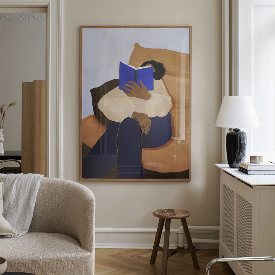 Абстрактная линия геометрический силуэт