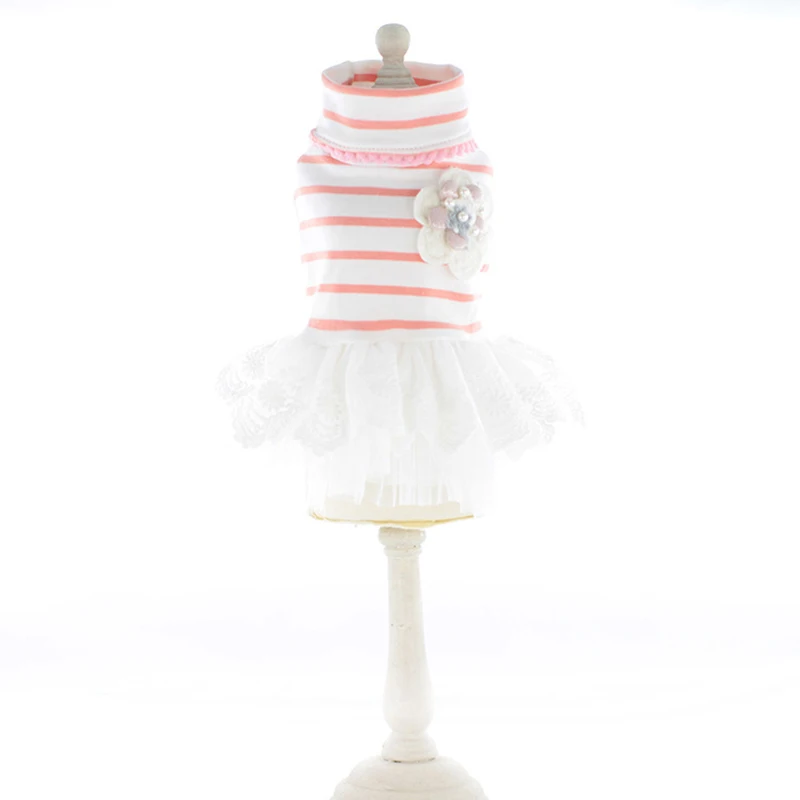 Одежда для домашних животных на весну/лето новая юбка собаки платье высокий