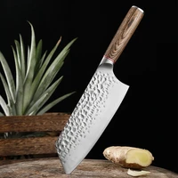 forged kitchen knife cleaver chef knife stainless steel sharp slicing chopping meat chinese butcher fishing knives cooking tools