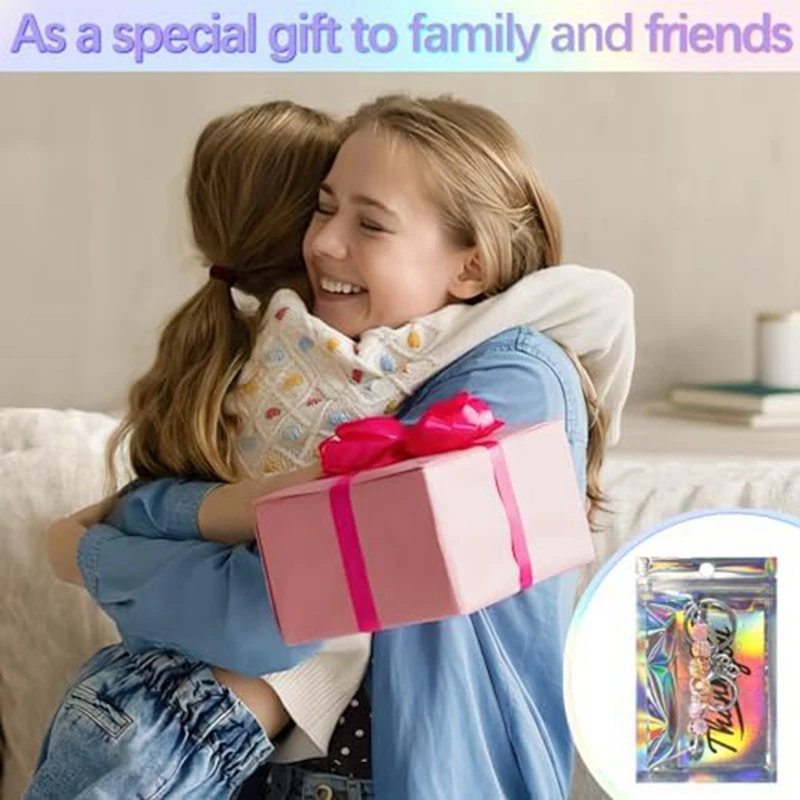 Набор металлических брелоков с бусинами для изготовления изделий своими руками