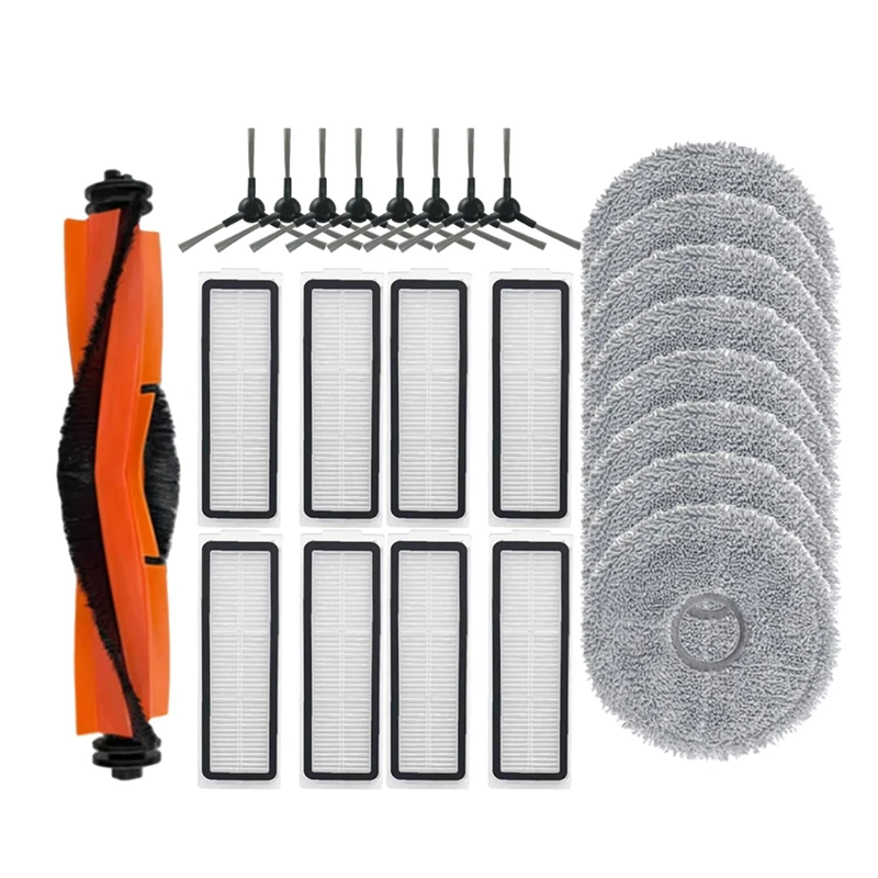 Для Xiaomi Mijia Omni M30 D102 робот-пылесос основная боковая щетка швабра тканевый мешок