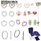 26 модных высококачественных ювелирных изделий Una, коллекция III, Бесплатная коллекция, женские серьги для праздничных подарков